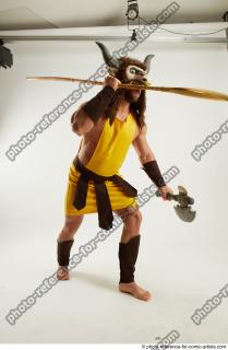 16 2019 01 SIMON HAHN STANDING POSE WITH SPEAR